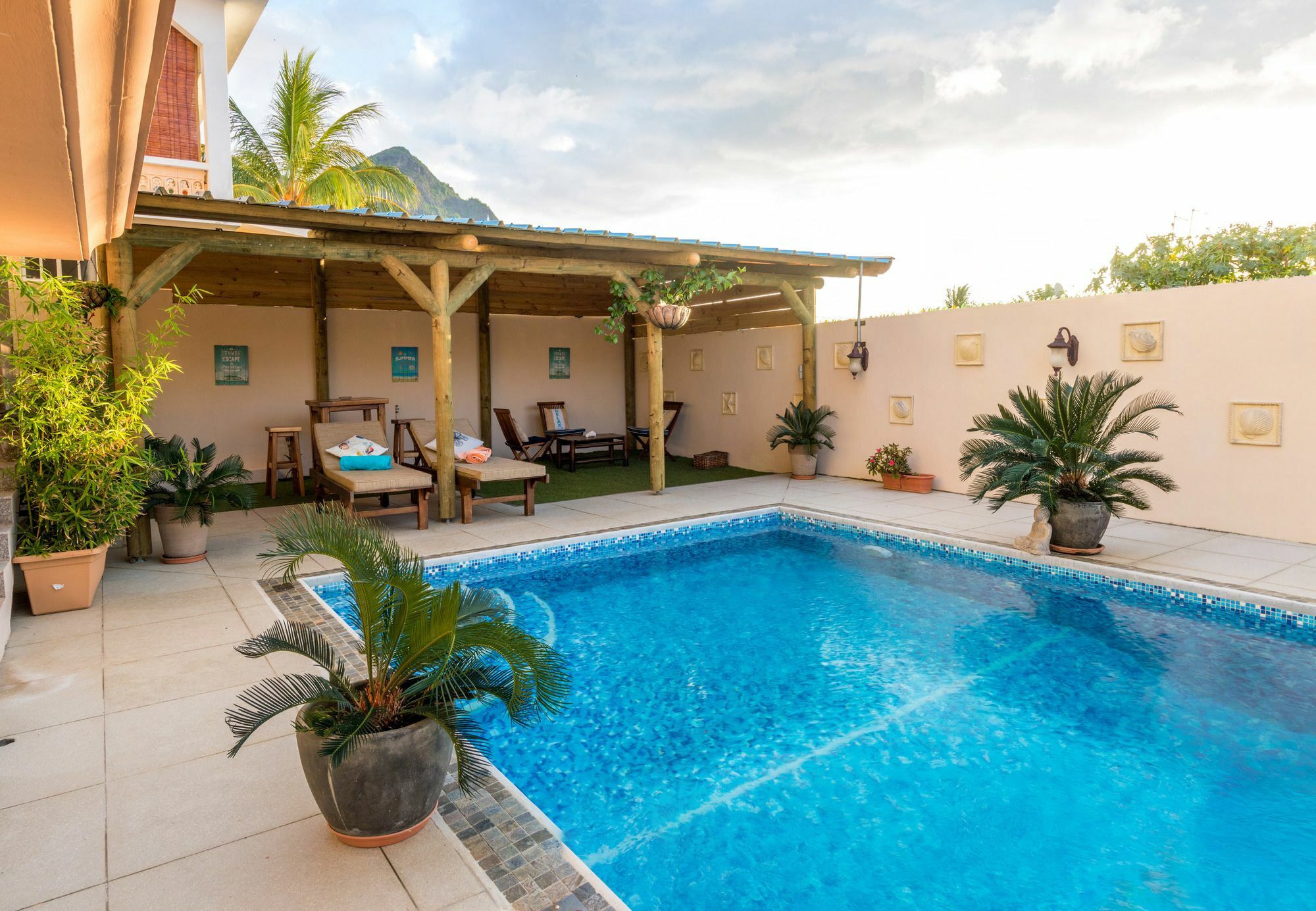 Blue Pearl Resort La Gaulette Extérieur photo